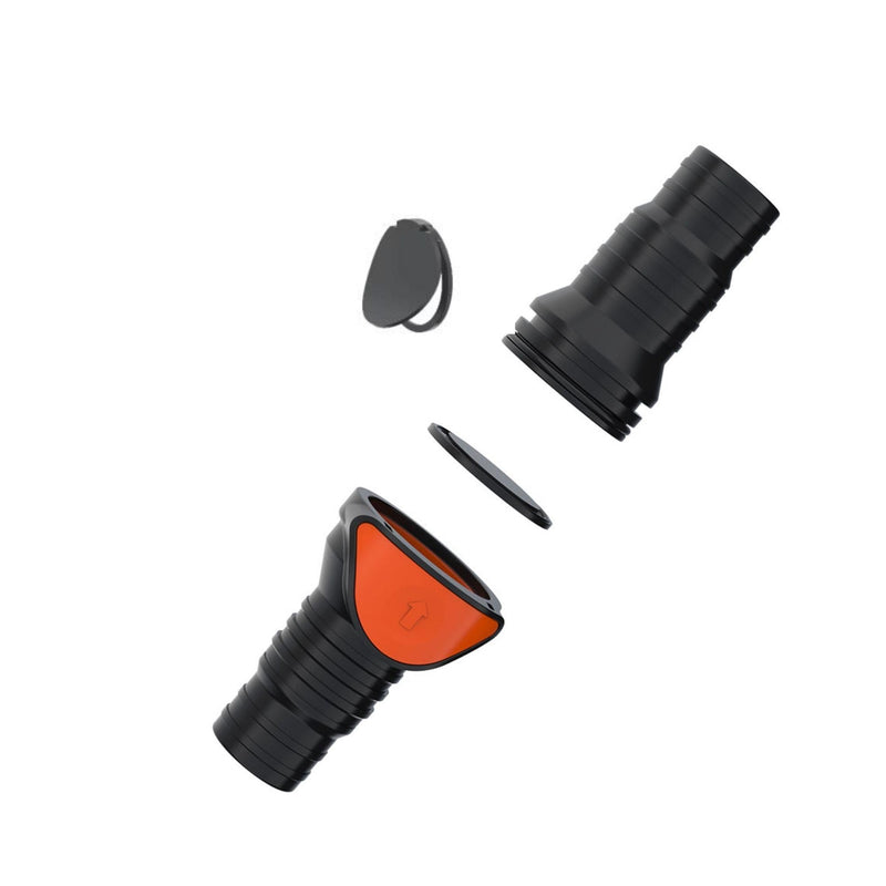 SEAFLO in-Line/ 90° Quick Disconnect Non-Return Check Valve PA6+GF+POM Construction, Anti-Backflow Design, Versatile Applications (Choose Size and Style) 1-Pack Inline Straight 1-1/4"-1½"