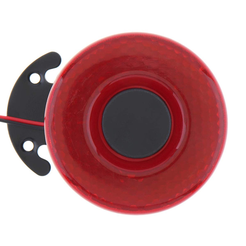 2Pcs Back Up Alarm for Truck Car, 12V/24V 105dB Reverse Beeper Car Reverse Alarm Vehicle Auto Back Up Horn with Light Red