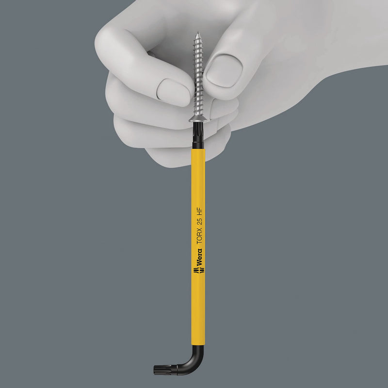Wera 05024179001 Torx L-Key Set 967 Sl/9 with Holding Function,MULTI Key Set L Multi