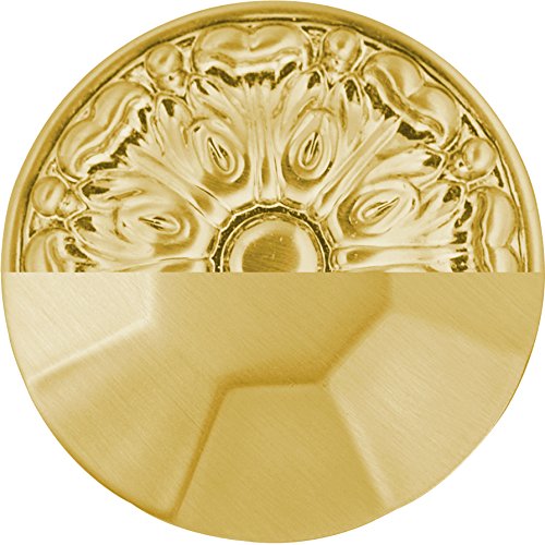 Hickory Hardware Kitchen Cabinet Handles, Drawer Pull for Doors & Dresser Drawers, Hardware for Bathroom, 3-3/4 Inch (96mm) Hole Center, Brushed Golden Brass, Piper Collection (Pack of 2) 3-3/4 inch (96 mm) Center to Center (Pack of 2)