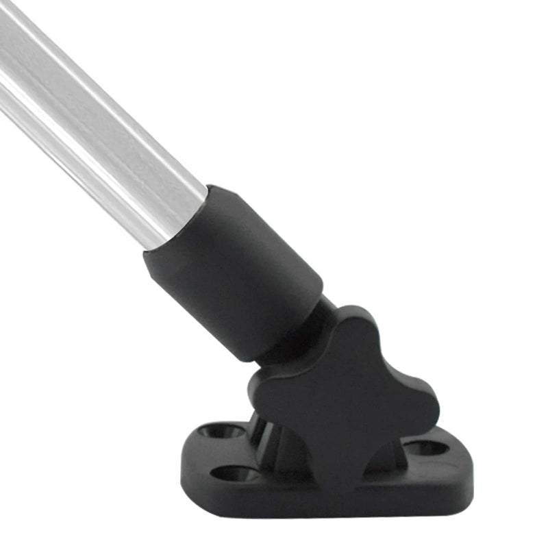 ISURE MARINE 9" LED Fold Down Boat Stern Light 3 Nautical Mile Navigation Anchor Lights White All Round 360° for Pontoon and Fishing Boats 9 inch