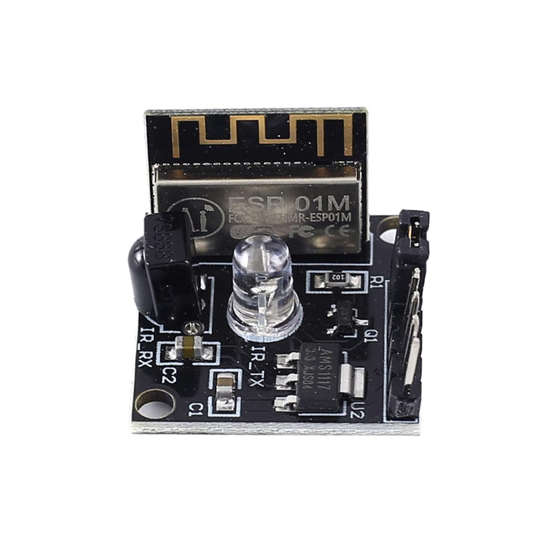 HiLetgo 2pcs ESP8285 ESP-01M IR Infrared Transmitter Receiver Module Digital Infrared Transceiver Sensor WiFi Remote Control Switch