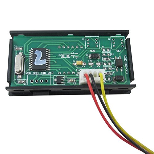 DIGITEN 4 Digital Red LED Tachometer RPM Speed Meter + Hall Proximity Switch Magnet Sensor NPN for Lathe Conveyor Belt