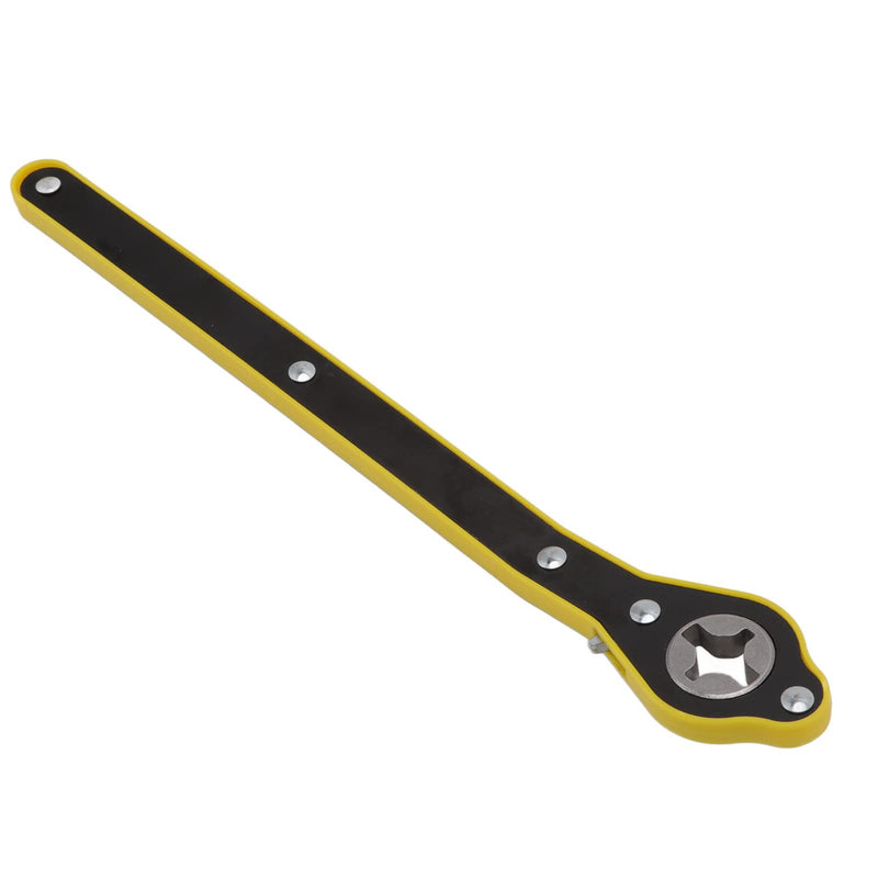 Car Jack Wrench, 360° Swivel Labor-Saving Jack Ratchet Wrench with 34cm Long Handle, Scissor Jack Lift for Wheel Tire Removal Repair