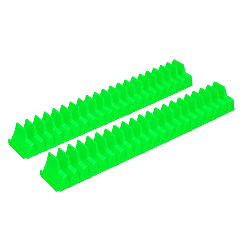 Ernst Manufacturing Wrench Pro - Modular Wrench Organizer for 40 Tools with Magnetic Base (Green) Patented - Made in the USA Green
