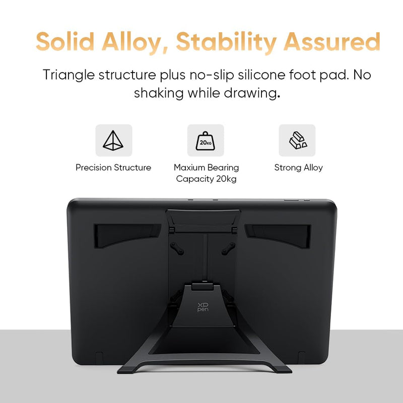 XPPen ACS18 Drawing Tablet Stand - Laptop & Mobile Device Holder for XPPen Artist Pro 19 Gen2, Suitable for 19 inch Device
