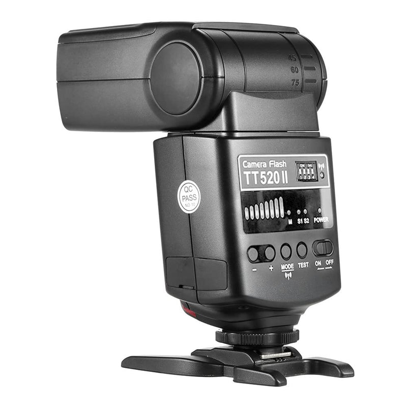 Godox Universal Camera Flash Speedlite with Built-in Receiver with AT-16 2.4G Wireless Trigger Transmitter Guide Number 33 S1 S2 Modes Replacement for Canon Nikon Pentax with 12 * Flash Gels +Diffuser
