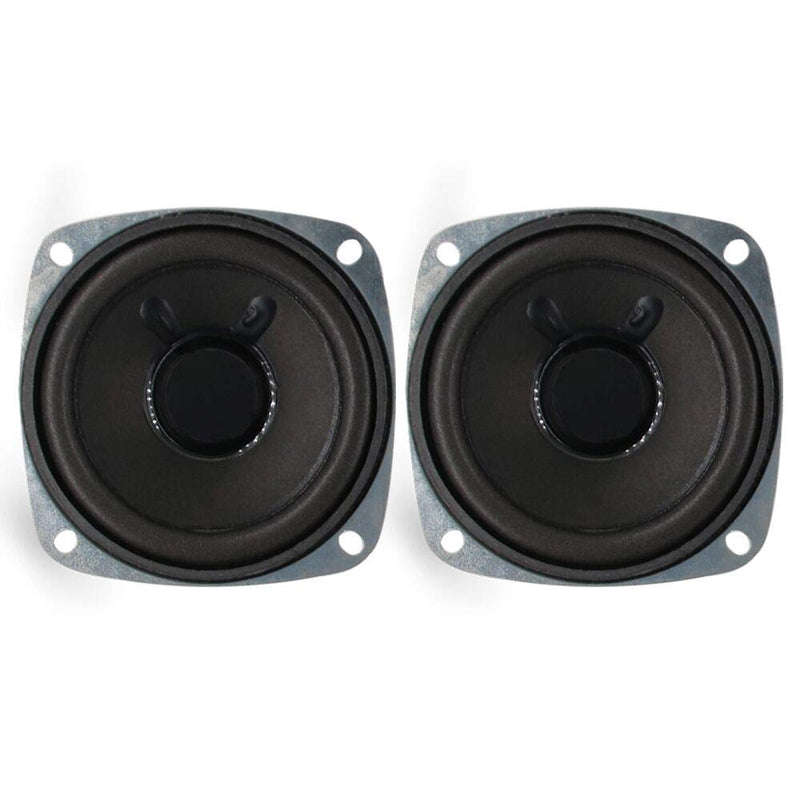 10W Mini 3" HiFi Full Range Speaker 8 Ohm Anti-Magnetic Audio 2.0/2.1 Home Stereo Woofer Loudspeaker 90dB High Sensitivity for DIY Boom Box Satellites Speaker