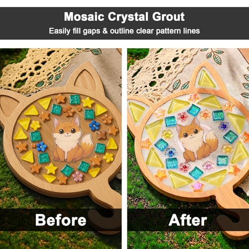 White Mosaic Crystal Grout 130g, Mosaic Tile Accessories White