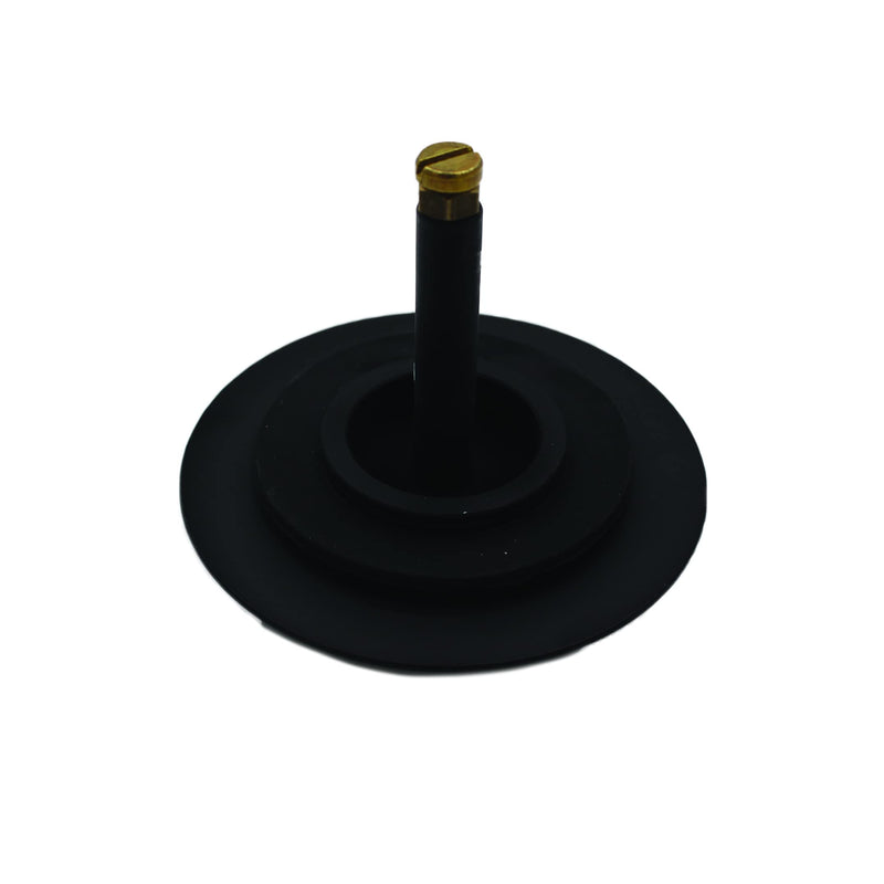 Westbrass European Style Trim for Cable Drive Bath Waste, Matte Black, D50TE-62 1 Pack