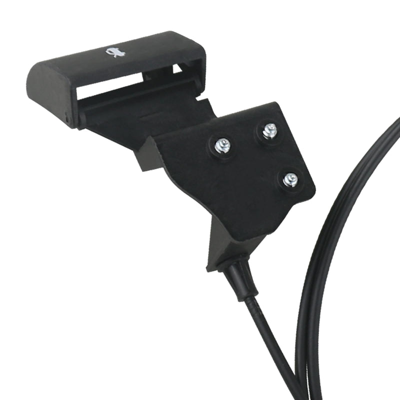 Hood Catch Release Cable with Handle Compatible with 2005 2006 2007 2008 2009 2010 Grand Cherokee 2006-2010 Commander Replaces 55394495AB
