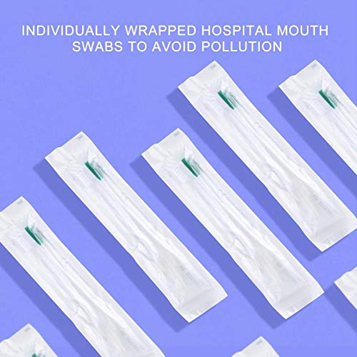 Disposable ICU Suction Toothbrush Sputum Suction Sponge Swab Sponge Toothbrush - 50 pcs 1 count (Pack of 50)