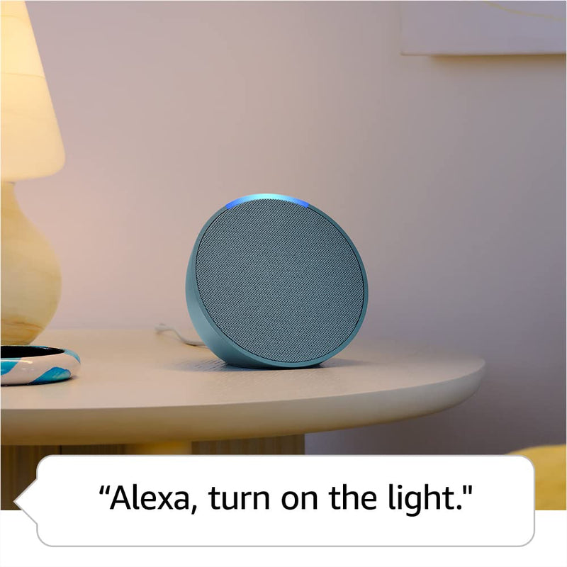 Amazon Echo Pop | Full sound compact smart speaker with Alexa | Lavender Bloom Device only