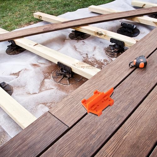  [AUSTRALIA] - 6 Pcs ABS Deck Board Spacer, 1/8 and 3/16 Inch Deck Board Spacing Tool 6 Pcs