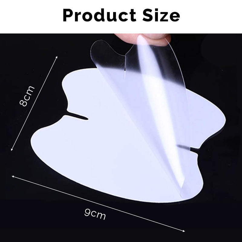 10pcs Clear Car Door Handle Scratch Potector TPU Car Door Sticker Universal Protective Films for Vehicles (Clear)
