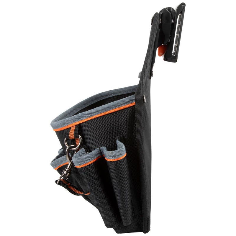 Klein Tools MODbox Tool Pouch, Electrician Bag, Quickly Attach and Release from Tool Belts and MODBox Rail System 18-Pockets 18-Pocket Pouch
