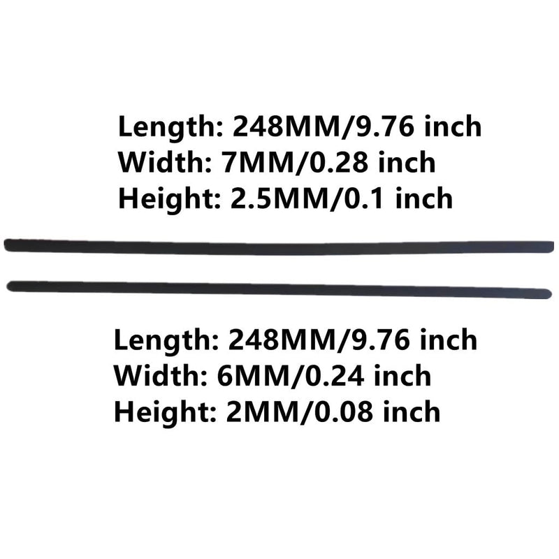 WATIPUNO Replacement Bottom Rubber Feet Foot Cover Compatible with Dell Latitude 7400 E7400 Laptop Bottom case Rubber Feet Strips