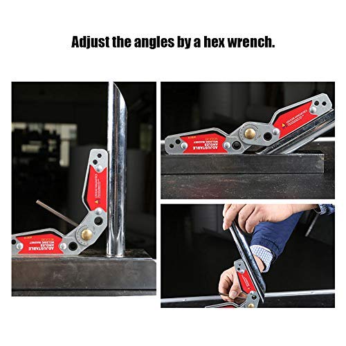 Welding Holder Adjustable Angles 20°-200° Welding Magnet Magnetic Welding Holder Welder Tool Accessories