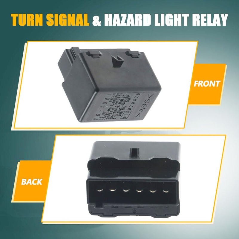 38300-SDB-A03 LED Hazard Warning & Turn Signal Flasher Relay Assembly Compatible with 2005-2011 MDX TL TSX Compatible with 2012-2014 Accord Hybird Odyssey Ridgeline All Models