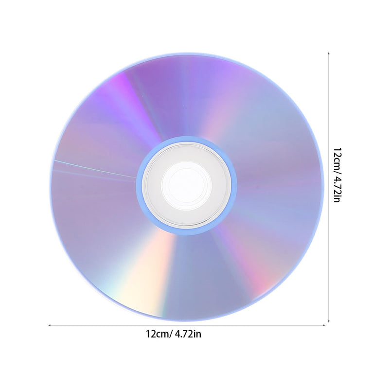 COHEALI 2pcs Recordable Music Disc Writable Media High Capacity Storage Plastic Blank Discs Compatible with DVD and CD Formats for Home and Office Audio Recording Backups