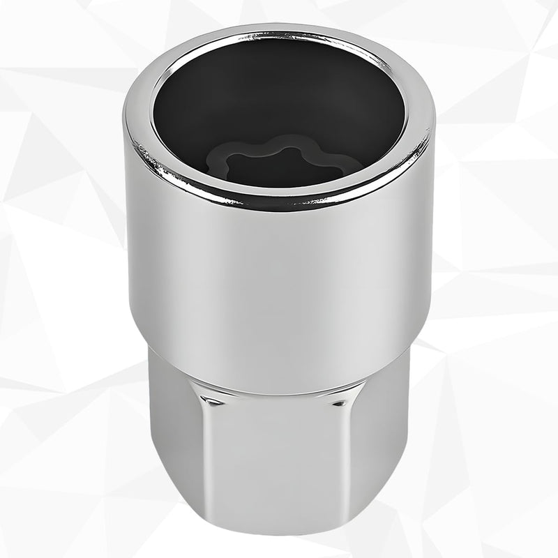 Car D-Wheel Locking Nut Key, Heavy-Duty Anti-Theft Vehicle Wheel Lug Nut Socket Installation Removal Tool, Automotive Tyre Lug Lock Remover Key, Compatible with ux250h rx350