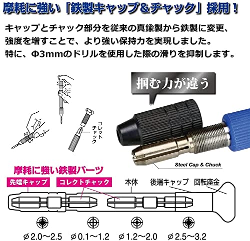 GodHand Power Pin Vise GH-PB-98ST For Plastic Models Modern