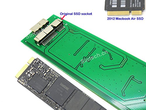 Sintech USB 3.0 External Case,Compatible with 7+17Pin SSD from 2012 Year MacBook AIR(NOT FIT SSD from 2013-2017 MacBook)