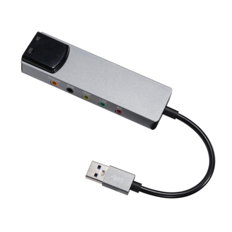 USB to Optical Adapter, Spdif Digital to Analog Converter for, Plug & Play, 48khz, 1-Pack, Aluminum Body