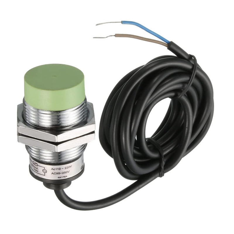 uxcell 1-15mm Inductive Proximity Sensor Switch Detector NO AC 110-220V AC 90-250V 500mA 2-Wire PR30-15AO