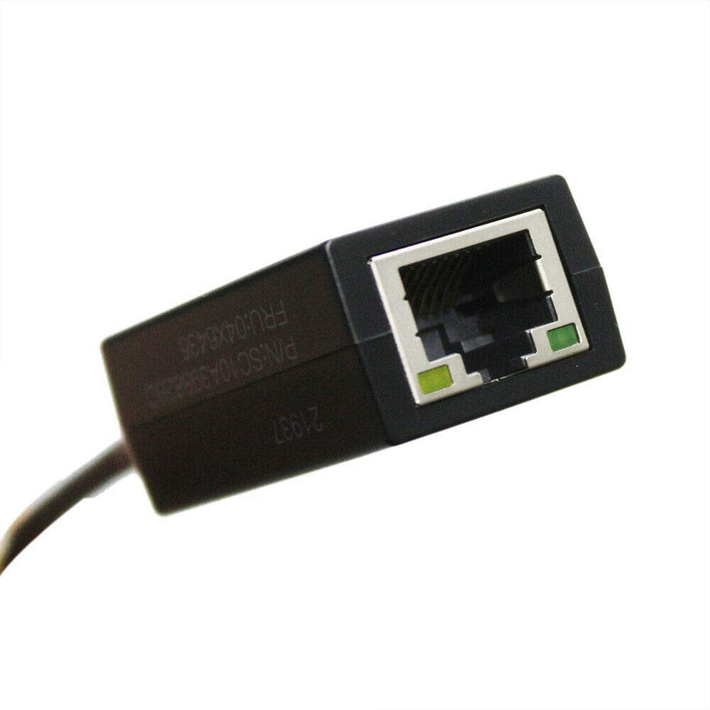 RJ45 Ethernet Extension Adapter Dongle Cable 04X6435 Relacement for Lenovo ThinkPad P1 Gen 1 20MD 20ME/X1 Carbon 2nd/3rd/5th Gen/X1 Yoga 2nd/3rd Gen/L390/L390 Yoga SC10A39882BD 5C10Y97178