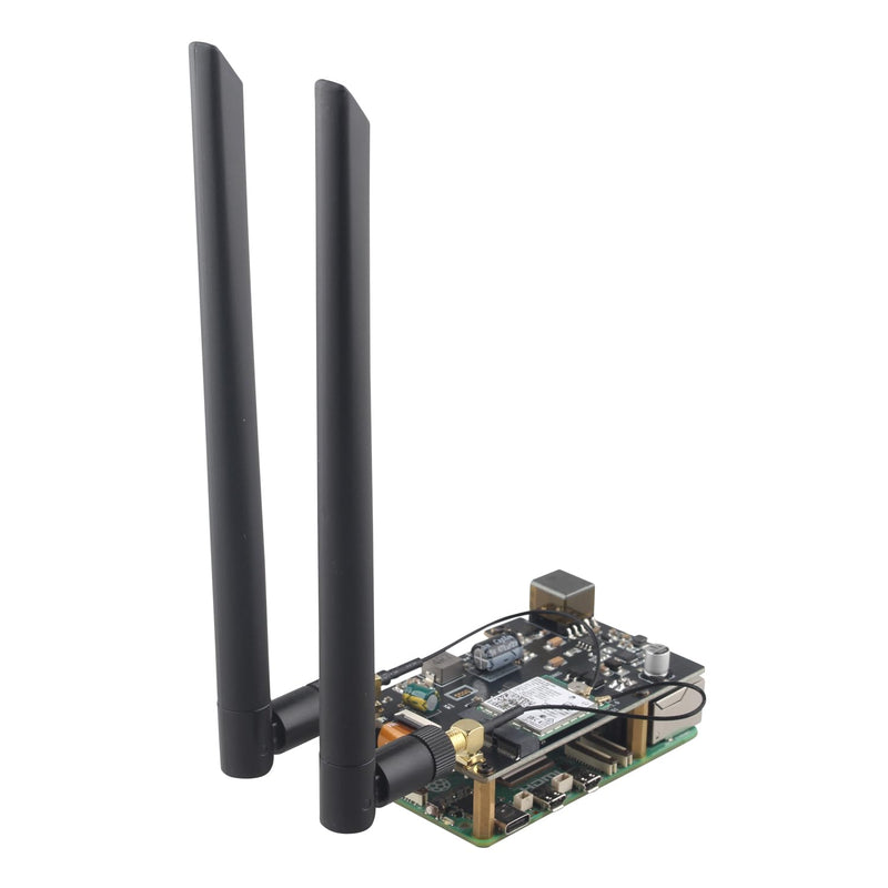 ZDE ZP585 PoE+ HAT PCIe to M.2 E Key WiFi7 6 6E 5 HAT Adapter Expansion Board Power Over Ethernet for Raspberry Pi 5 Support Google TPU WiFi 7 BE200 WIFI6E AX210 MT7922 WIFI6 AX200