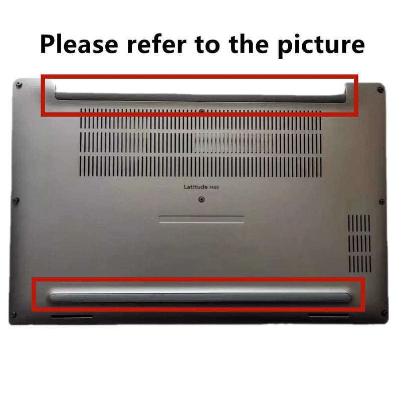 WATIPUNO Replacement Bottom Rubber Feet Foot Cover Compatible with Dell Latitude 7400 E7400 Laptop Bottom case Rubber Feet Strips
