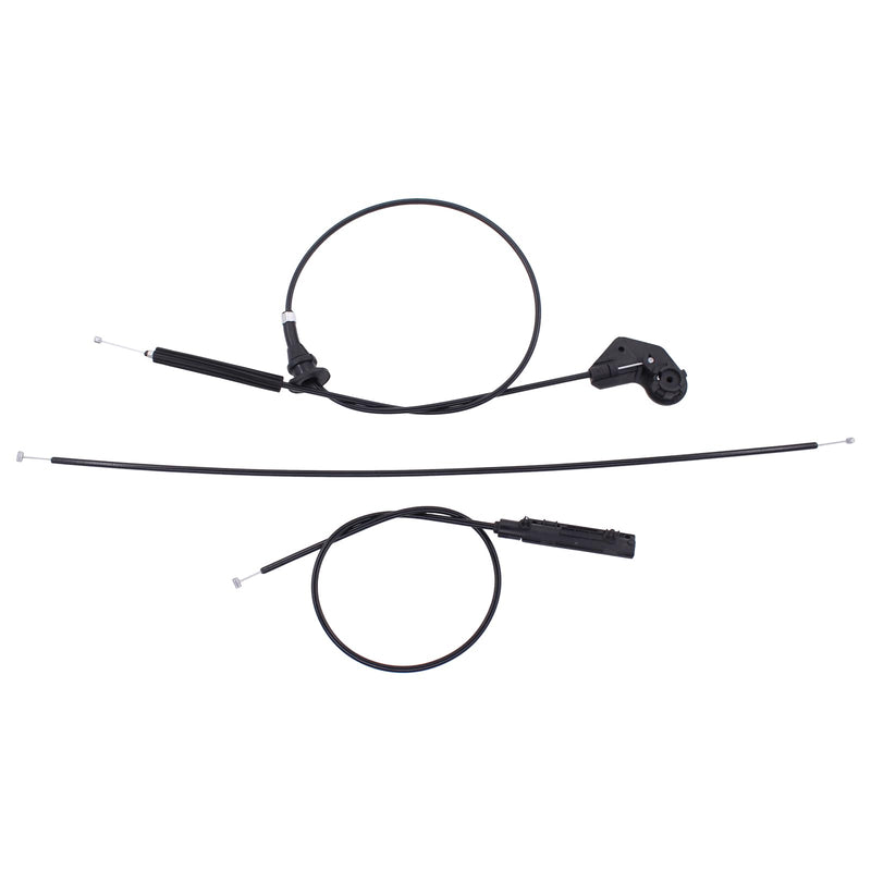 MOTOKU Engine Hood Release Cable Kit for BMW X5 E53 2000 2001 2002 2003 2004 2005 2006