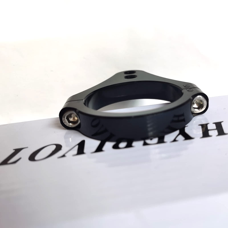 30mm CNC Aluminum Motorcycle Fork Tube Brackets Steering Damper Frame Mounting Clamp Foot Fixer Hardware Parts Stabilizer Universal 30mm