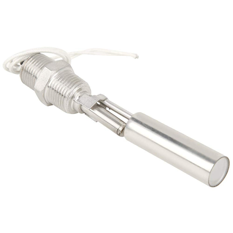 Liquid Water Level Sensor, 304 Stainless Steel Switch 1/2NPT Male Thread DC0-110V Side Mounted Liquid Water Level Sensor Switch for Aquariums Fish Hydroponics Pool