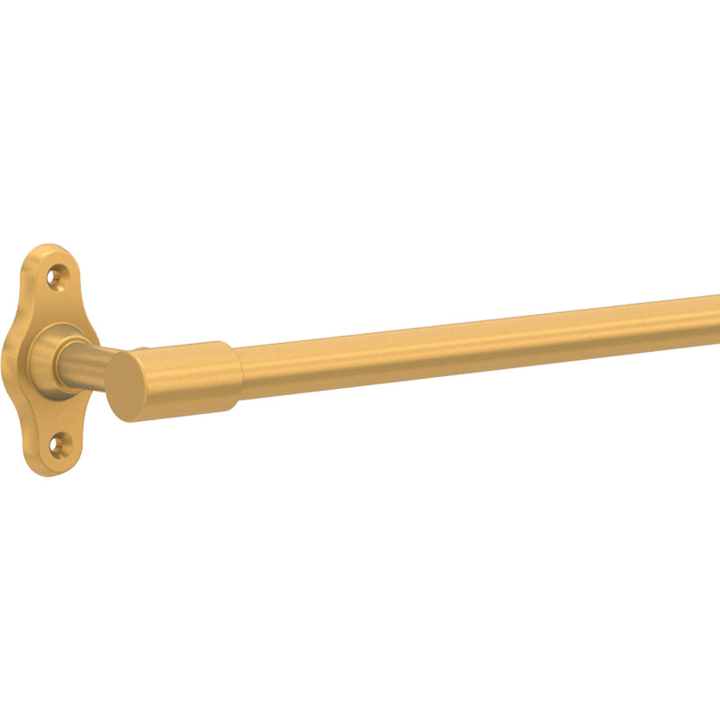 Franklin Brass Calloway (1-Pack) 18'' Towel Rack w/ 6" Extender for Bathroom Satin Gold Towel Bar for Bathroom Wall Mounted Towel Holder Rod CLWY26-SG
