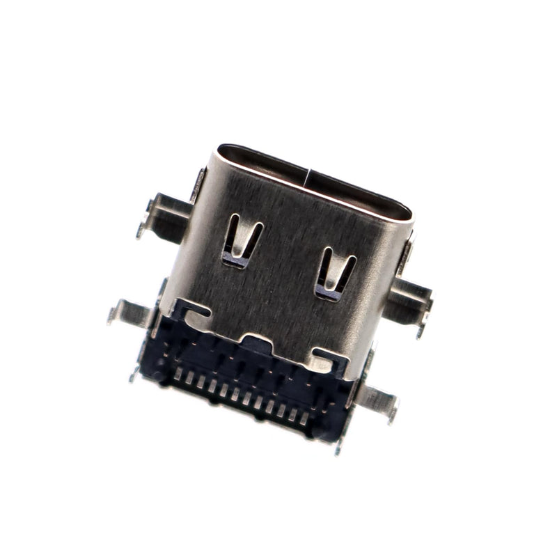 Deal4GO Type USB C Charging Port Socket DC Power Jack Replacement for HP Spectre X360 15-BL Chromebook 11 G6 EE 14 G5 13C-CA, Silver