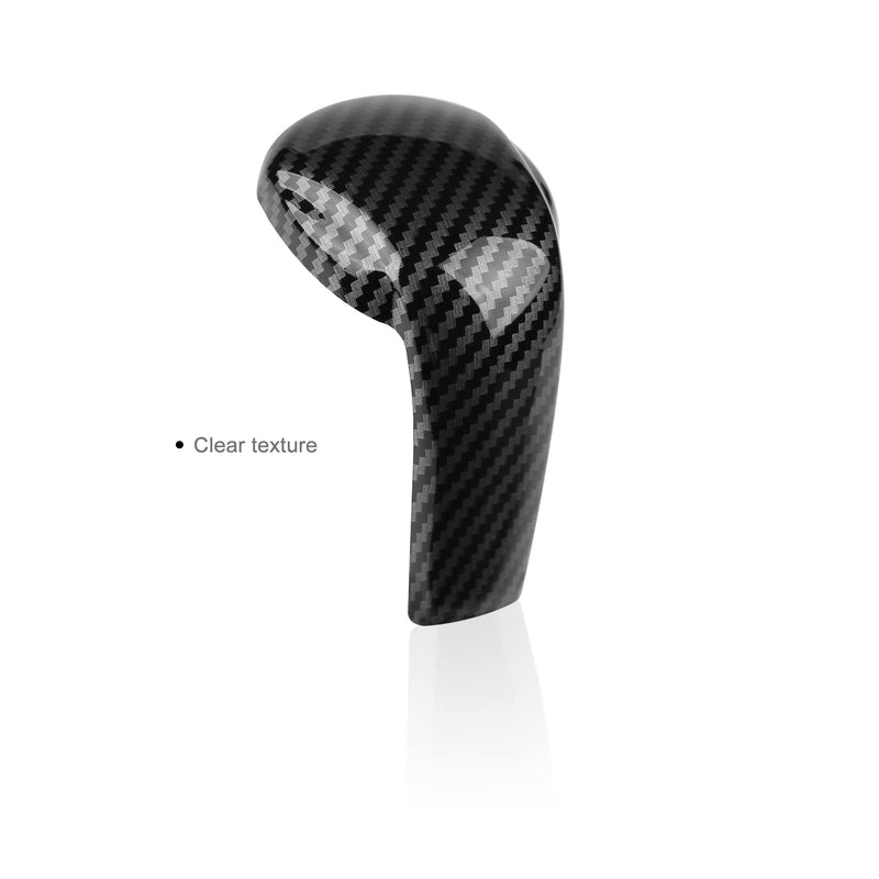 Compatible with Mazda CX-5 CX-9 CX-3 6 3 Accessories Car Gear Shift Knob Cover Trim Cap Gear Panel Gears Sporty Interior Decoration Sticker -Carbon Fiber Style Carbon Fiber Style