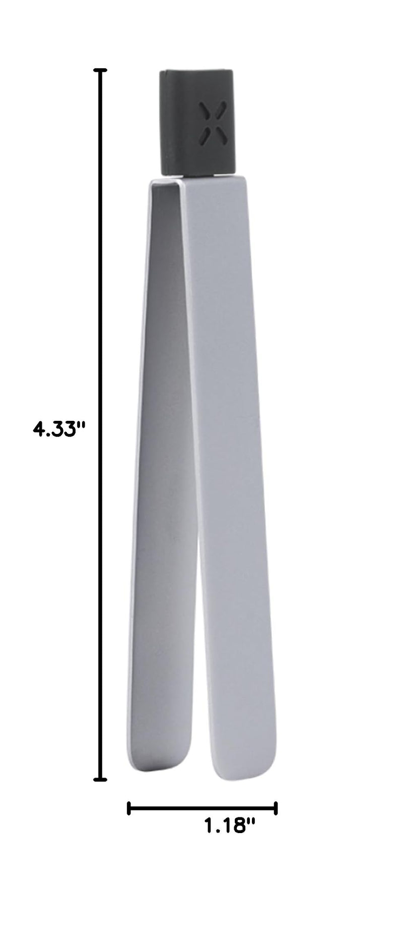 PAX Prep Tongs – Stainless Steel Tongs with Silicone Tamp for Packing, Transporting & Cleaning