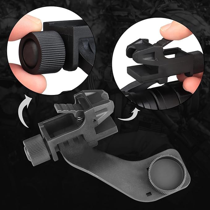 YSS New plastic Mount j-arm helmet adapter for night vision AN/PVS14/PVS7/PVS15 for hunting/game