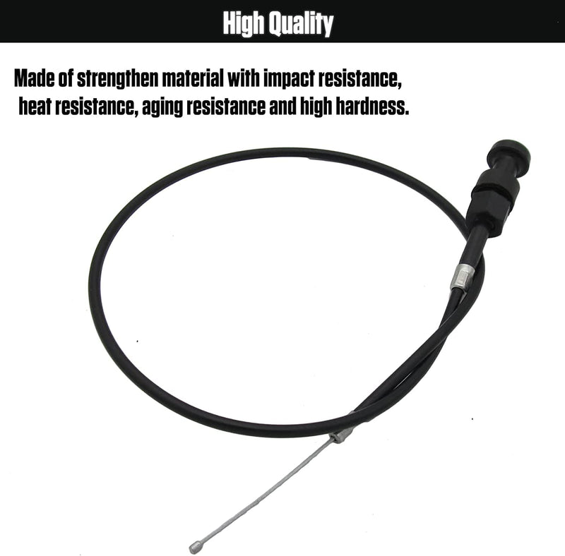 Autory Motorcycle Push Pull Choke Control Cable, Choke Throttle Cable ATV Carburetor Choke Cable Damper Line Wire Compatible for Yamaha PW50 50PY Honda Suzuki Motorcycle Pit Dirt Bike