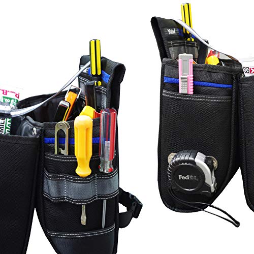  [AUSTRALIA] - Niche Tool Bag for Electricians Plumbers Gardeners Carpenters Construction Working Tool Holder Organizer for Easy Access of Tools Maximum Storage of Tools TL-6209