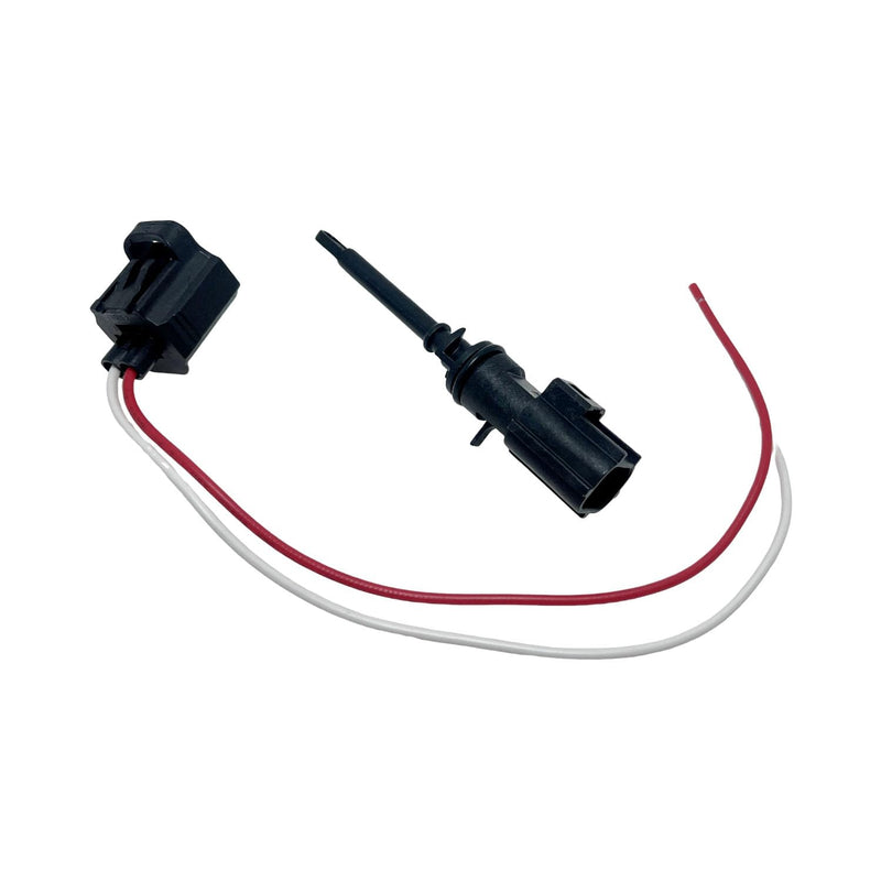 Intake Air Temperature Sensor W/Connector 5149279AC Compatible with Challenger Charger Dart Durango Cherokee Grand Cherokee Ram 1500 2500 3500