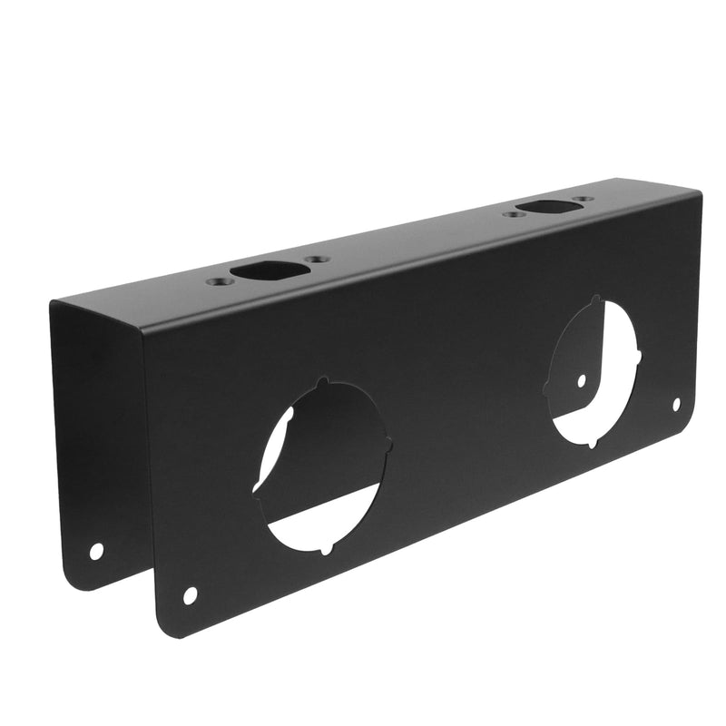 Semetall Door Guard Reinforcer,5-1/2" Door Hole,2-3/8" Backset,Black | Repair Doors, Add Extra Security to Your Home and Prevent Unauthorized Entry 5-1/2" x 2-3/8" Black
