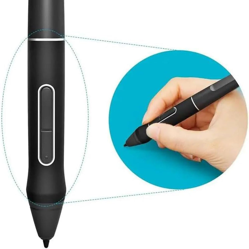 PW507 Battery-Free Pen Compatible with Kamvas Pro 12, Kamvas Pro 13, Kamvas Pro 16, Kamvas 16 and Kamvas 20 Graphics Drawing Monitor | Replacement Digital Pen Compatible with Huion Kamvas Pro 12, Pro 13, Pro 16, Kamvas 16, Kamvas 20 Graphic Drawing Mon...