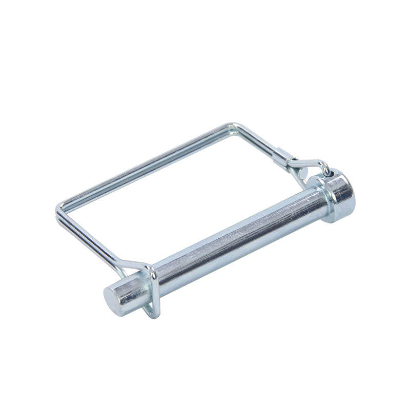 5000lbs Trailer Jack Foot Plate with Pin Base, Silver