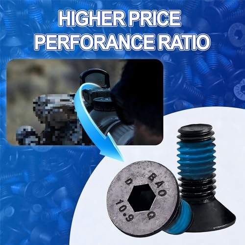 48-Pack Screw Set for Red Dot Sight Optics & Mounts