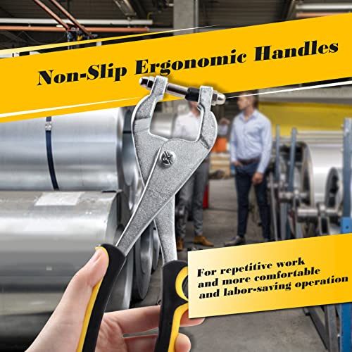 SPEEDWOX Ceiling Grid Punch Pliers 10 Inches Grid Hole Punch