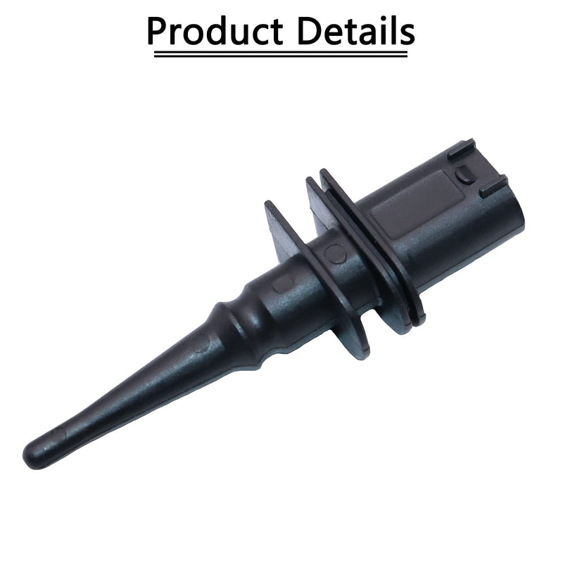 Outside Ambient Air Temperature Sensor & Connector Pigtail Plug 65816905133 65816905050 Compatible with BMW 128i 323i 325i 328i 330Ci 528i 530i 550i M3 M5 M6 X3 X5 X6 Z4 Z8 Mini Cooper