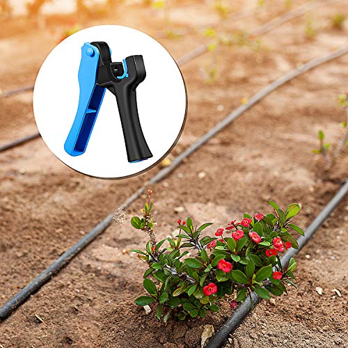 Outus 2 Pcs Drip Irrigation Tubing Hole Punch Tool Fitting Insertion Tool
